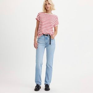 Levi’s Premium 501 Original Fit Straight Leg Jeans in Ojai Luxor Last Light Wash